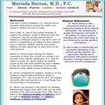 Merinda Herron, M.D.<br>Pediatrics